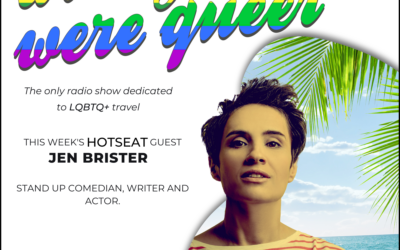 An interview with Jen Brister,  Award-winning stand-up comedian (Travel.Radio EP 07)