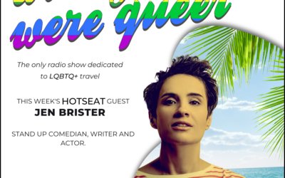 An interview with Jen Brister, Award-winning stand-up comedian (Travel.Radio EP 07)